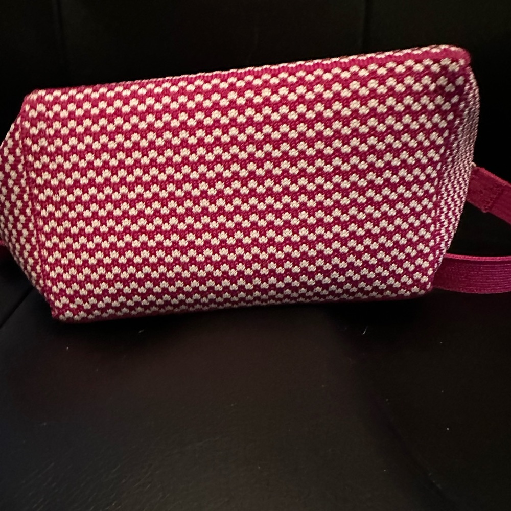 Rothy's Pink and White Mini Tote Crossbody - Picture 3 of 6